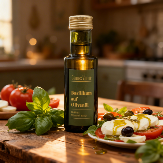 Olivenöl Basilikum