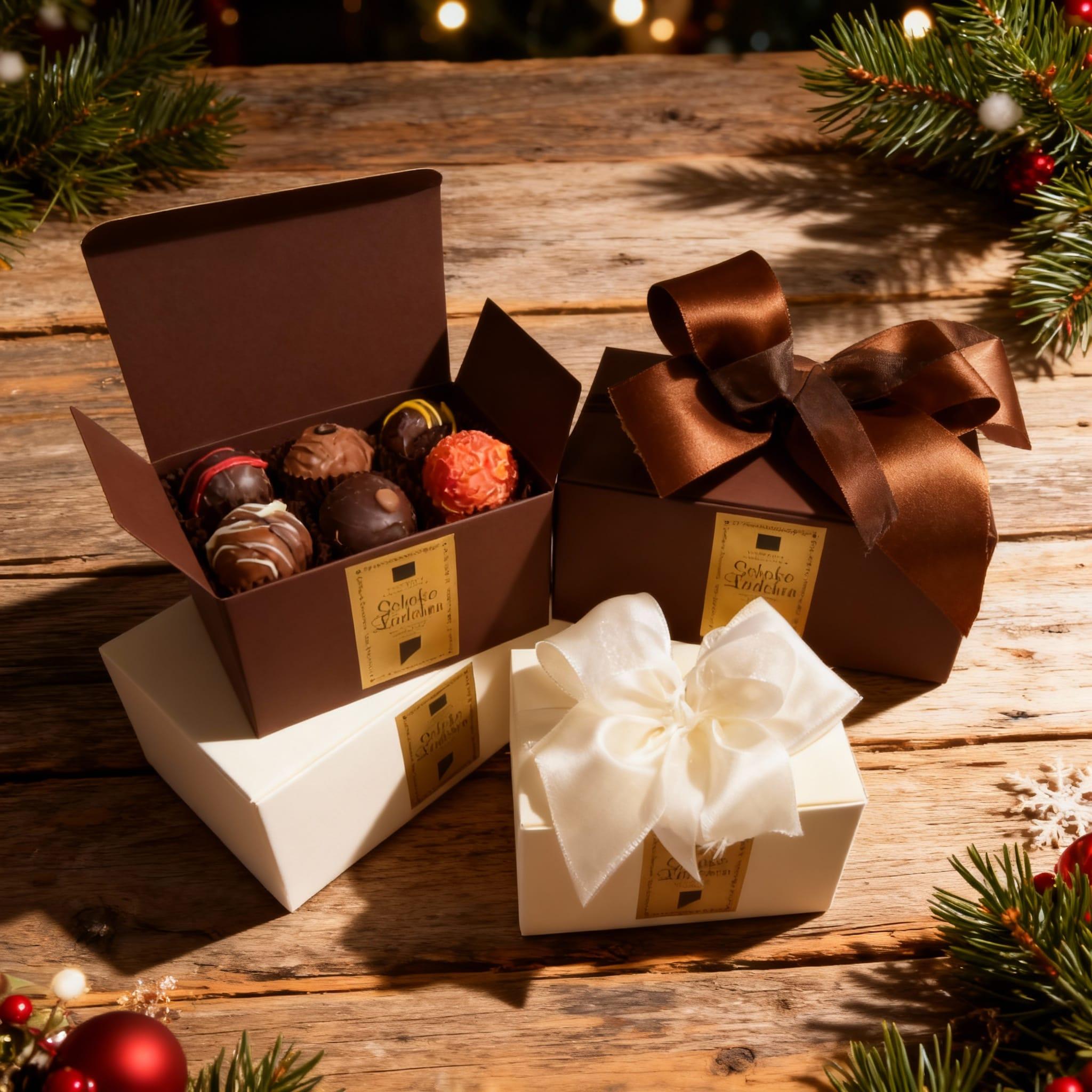 Pralinen_1 Ballotin mit 12 Pralinen OHNE Alkohol – Bild 1